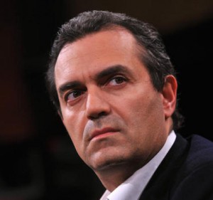 05/02/2013 Roma, trasmissione Ballarò. nella foto Luigi De Magistris,  sindaco di Napoli