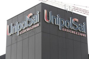 La sede di UnipolSai Assicurazioni di Via Stalingrado a Bologna dove la Guardia di Finanza ha effettuato perquisizioni, 22 maggio 2014. ANSA/ GIORGIO BENVENUTI