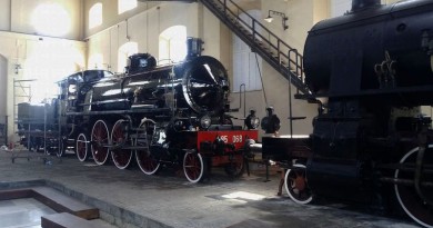 locomotiva 685.069 fine lavori di restauro