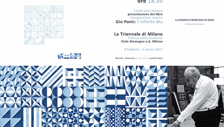 Invito x Gio Ponti L'infinito Blu