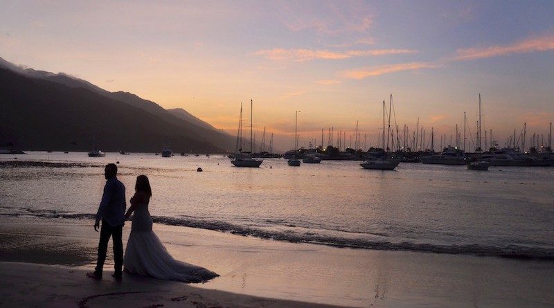 sposa spiaggia