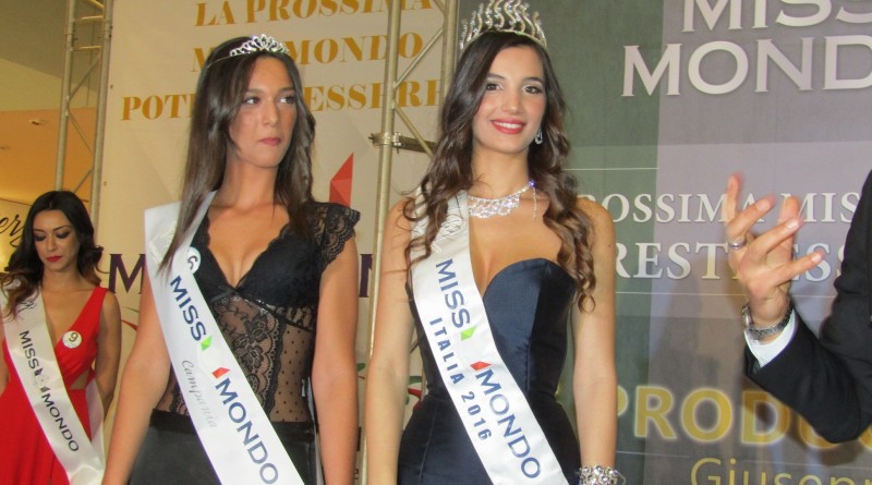 Miss Mondo campania con Miss Mondo 2016