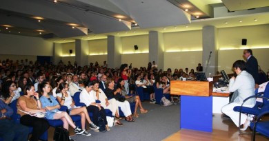 Studenti in aula magna