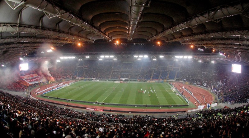 Panoramic view of the Olimpic stadium
Panoramica dello stadio Olimpico
Roma Lazio 1-0
Roma 6/12/2009 Stadio "Olimpico"
Campionato Italiano di Calcio Serie A 2009/2010
Foto Gigi Avvisati Insidefoto