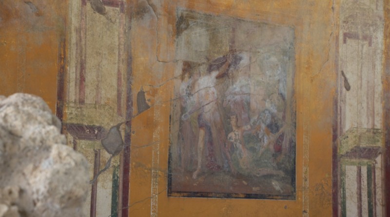 Affresco con Achille a Sciro - Regio IX