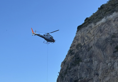 Ischia, reti di consolidamento per Sant’Angelo